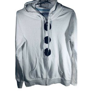 DISNEY FROZEN Olaf WHITE Hoodie Jacket Size XL